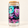 Halloween glass 16oz cup
