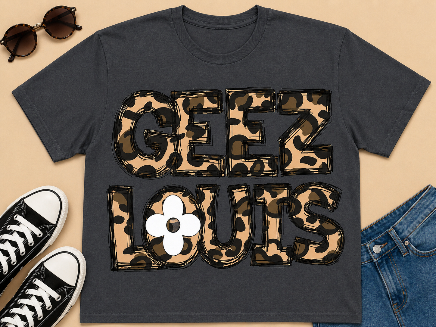 Geez Louis | Adult Graphic Shirt, Sweatshirt & Hoodie