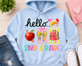 Back To School Second Grade | T-Shirts, Sweatshirt & Hoodie