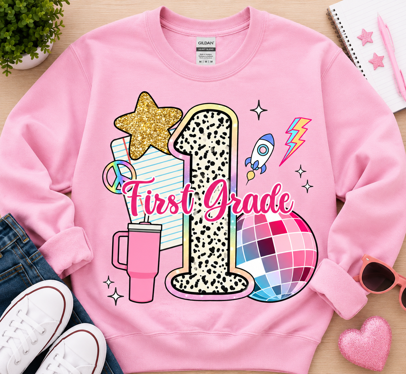 Back To School First Grade | T-Shirts, Sweatshirt & Hoodie