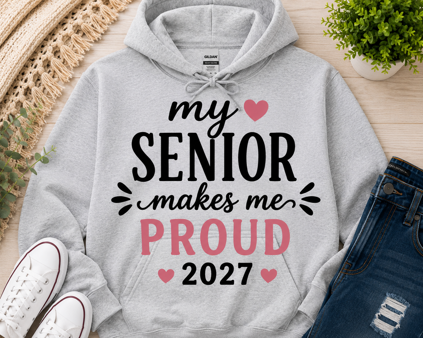 My Senior Makes Me Proud 2027 | T-Shirts, Sweatshirt & Hoodie