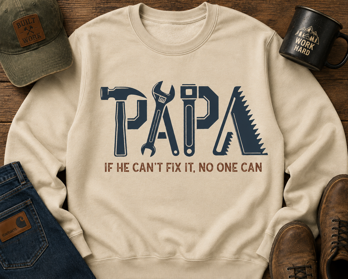 Papa | Adult Graphic Shirt, Sweatshirt & Hoodie