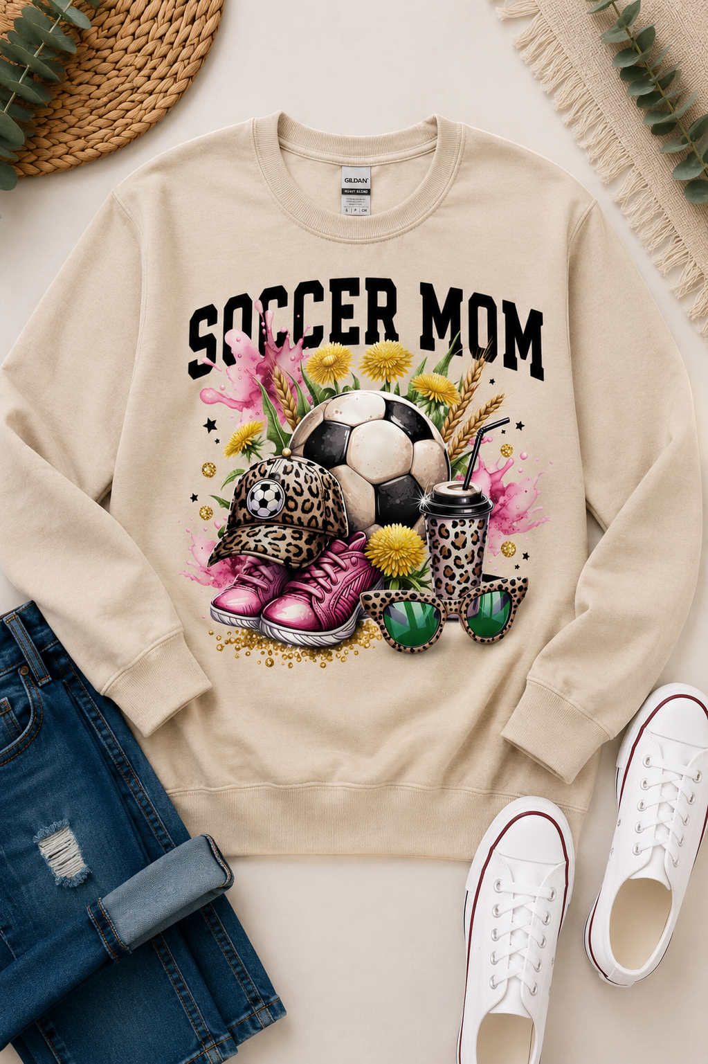 Soccer Mom | Adult Graphic Shirt, Sweatshirt & Hoodie