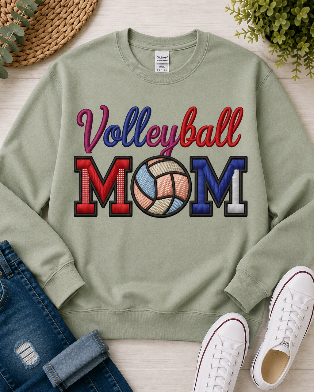 Volleyball Mom | Adult Graphic Shirt, Sweatshirt & Hoodie