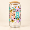 MAMA glass 16oz cup