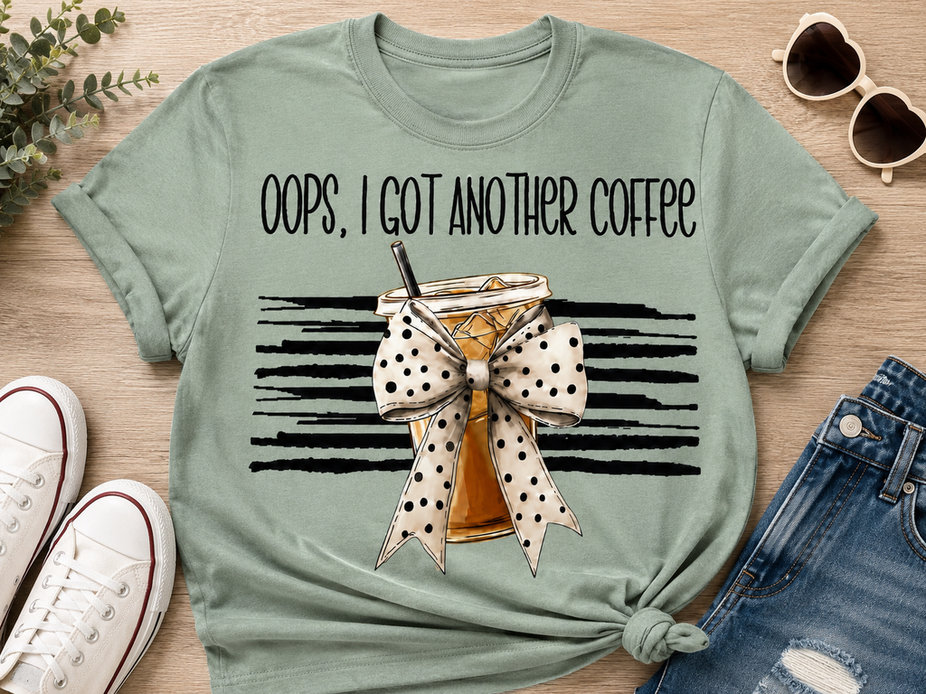 Oops, I Got Another Coffee | Adult Graphic Shirt, Sweatshirt & Hoodie