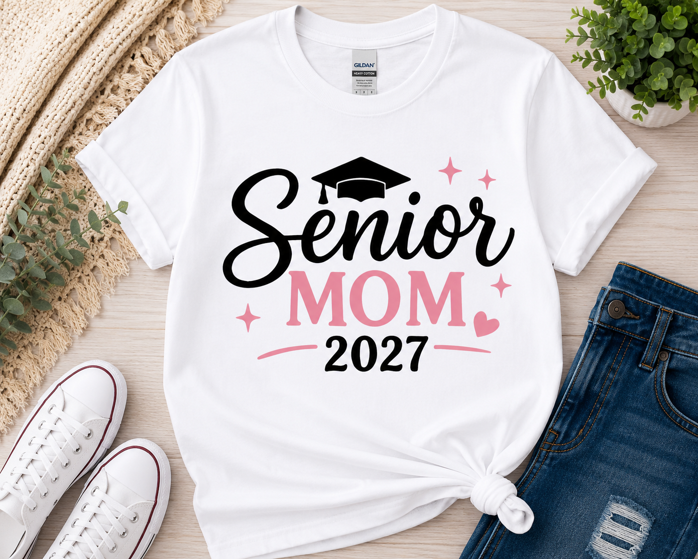 Senior Mom 2027 | T-Shirts, Sweatshirt & Hoodie
