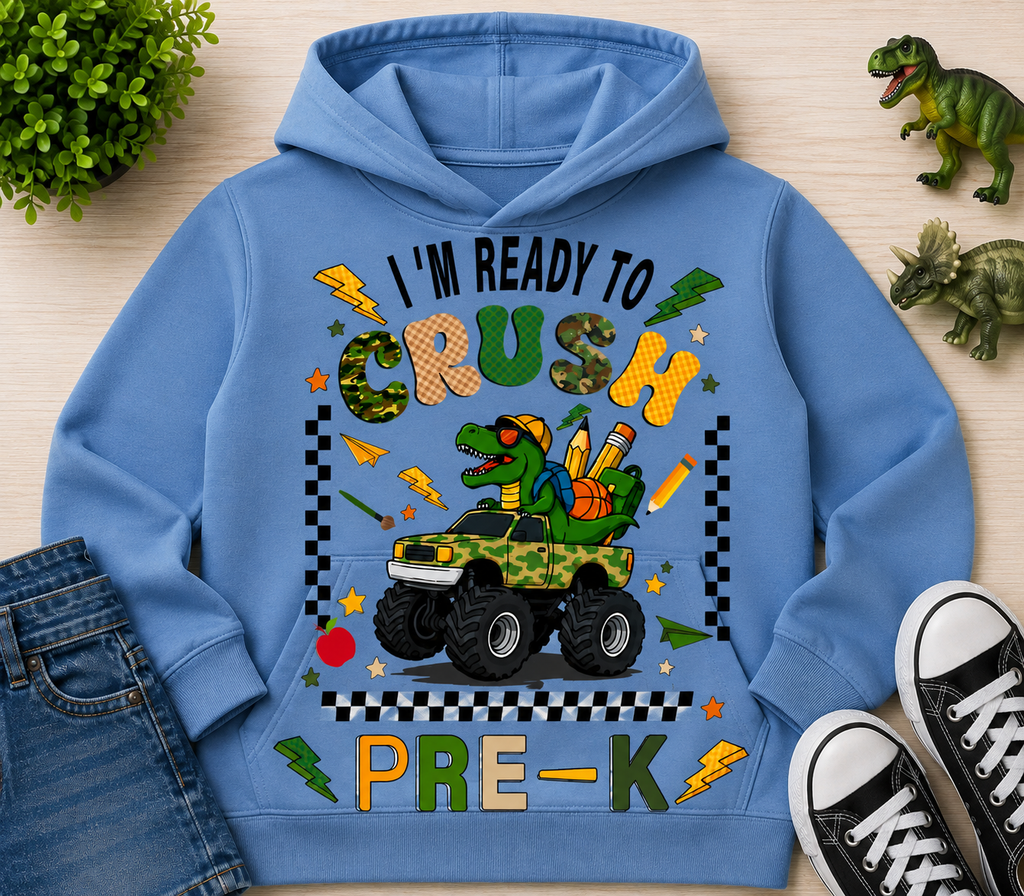 Back To School Pre-K Grade| T-Shirts, Sweatshirt & Hoodie