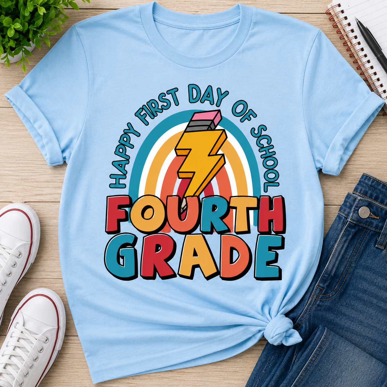 Back To School Fourth Grade | T-Shirts, Sweatshirt & Hoodie