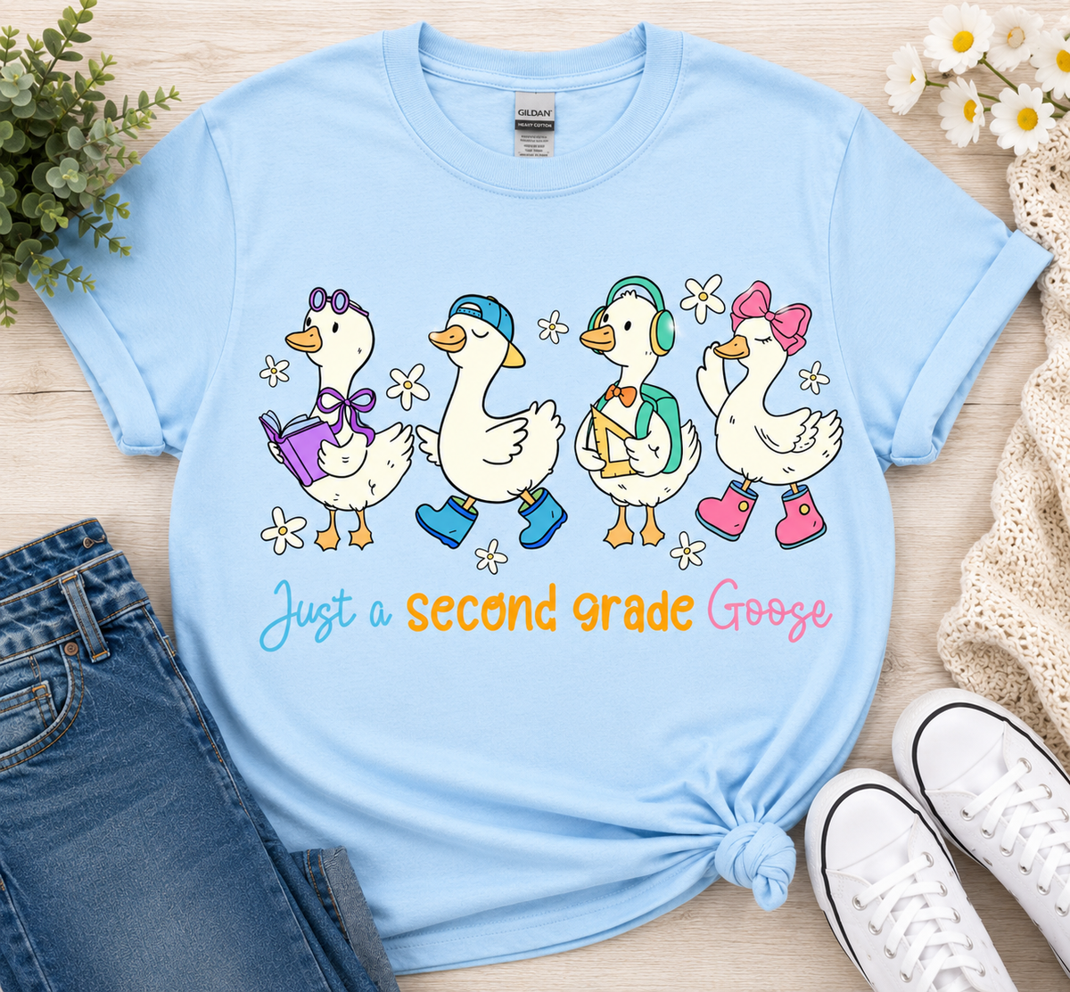 Back To School Second Grade | T-Shirts, Sweatshirt & Hoodie