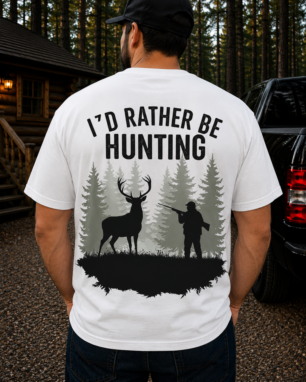 I’d Rather Be Hunting | Adult Graphic Shirt, Sweatshirt & Hoodie