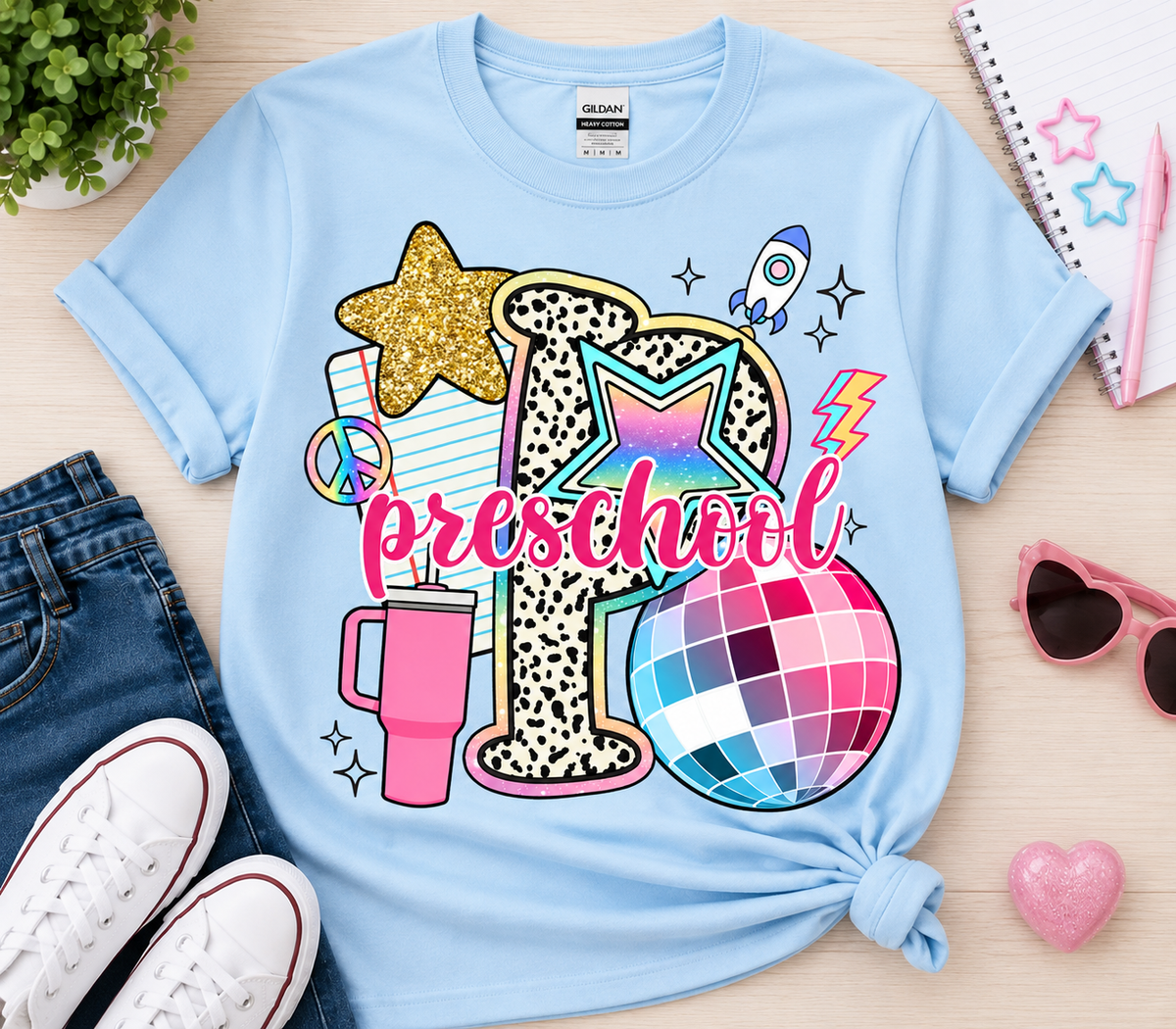 Back To School Preschool Grade | T-Shirts, Sweatshirt & Hoodie
