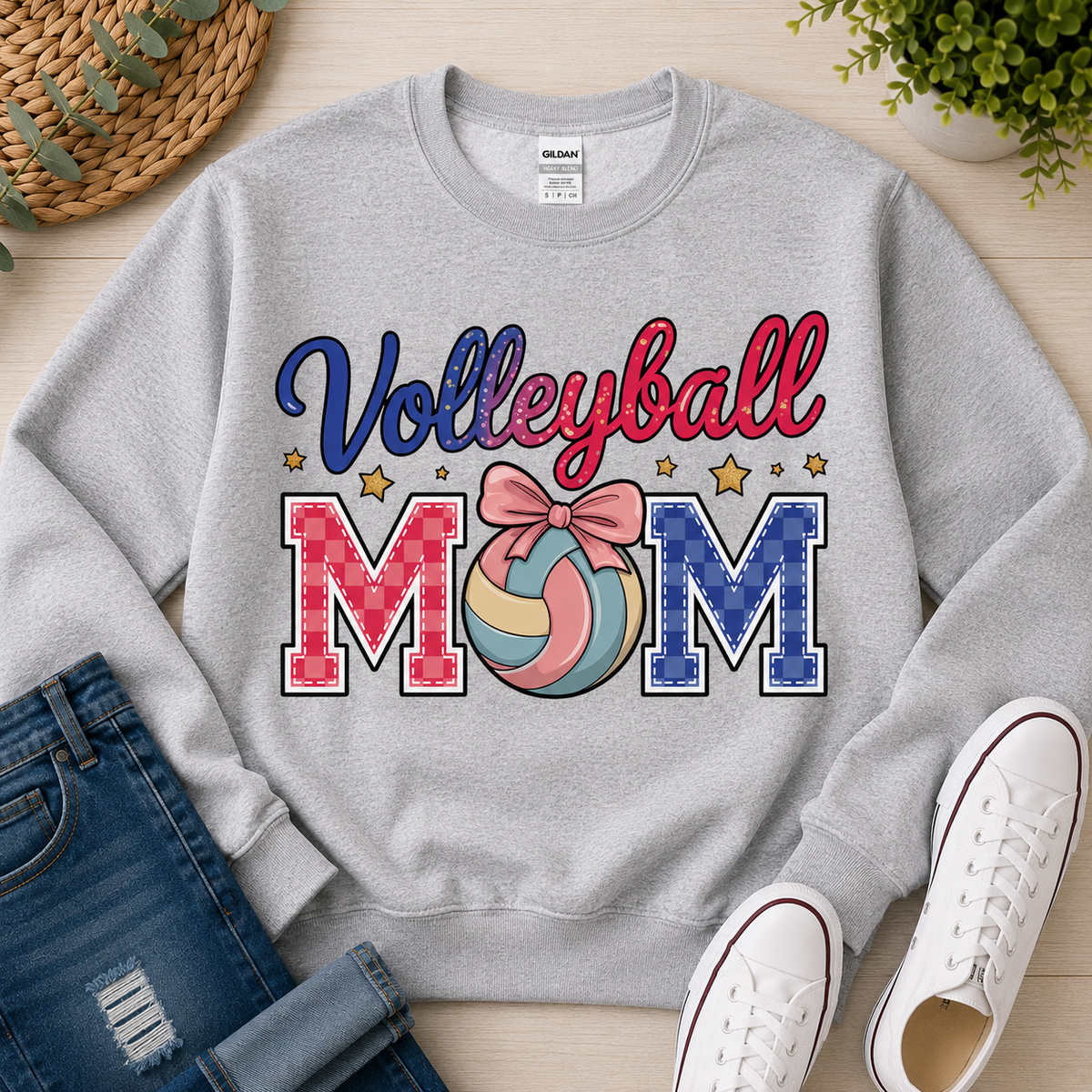 Volleyball Mom | Adult Graphic Shirt, Sweatshirt & Hoodie