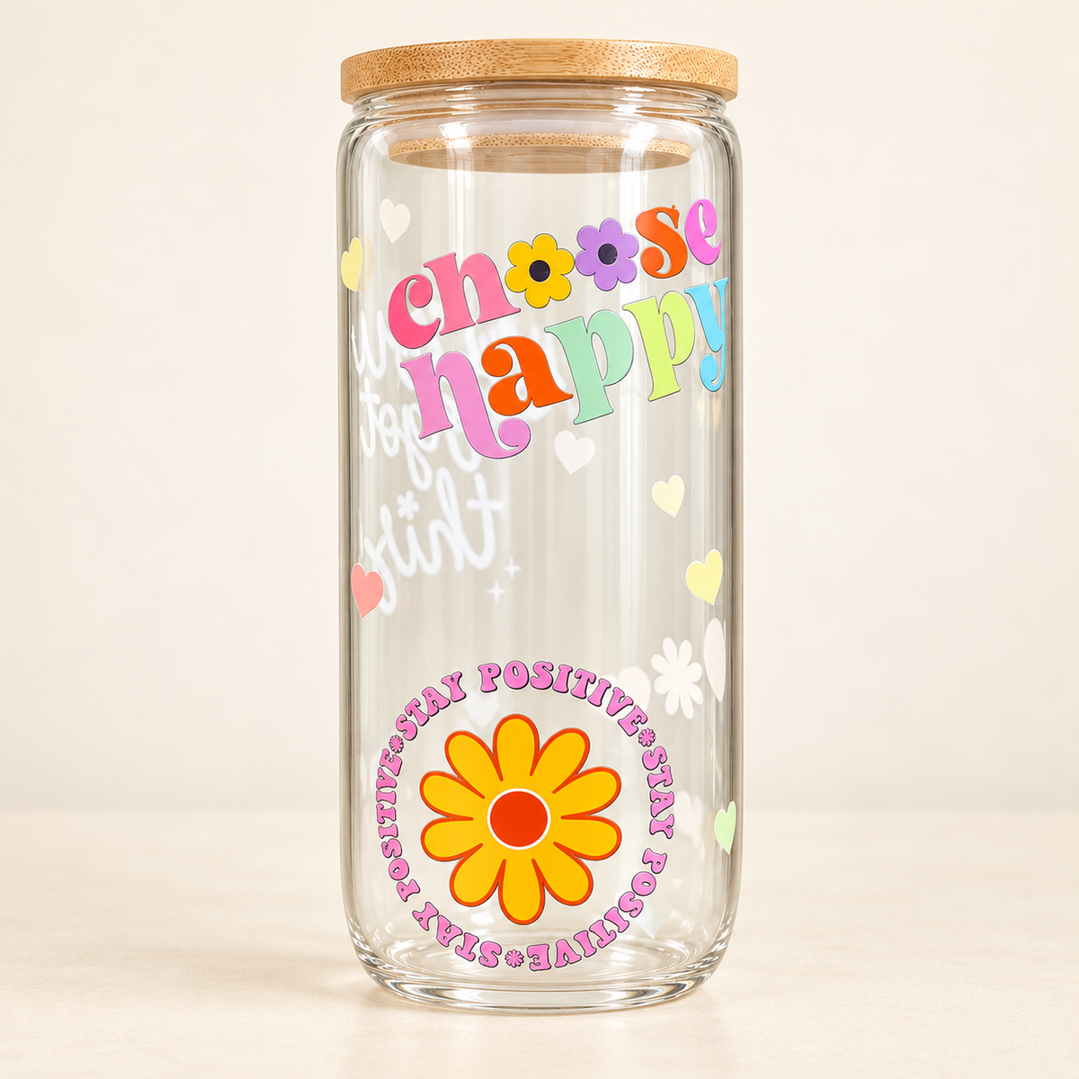 You got this glass 16oz cup