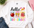 Back To School Third Grade | T-Shirts, Sweatshirt & Hoodie