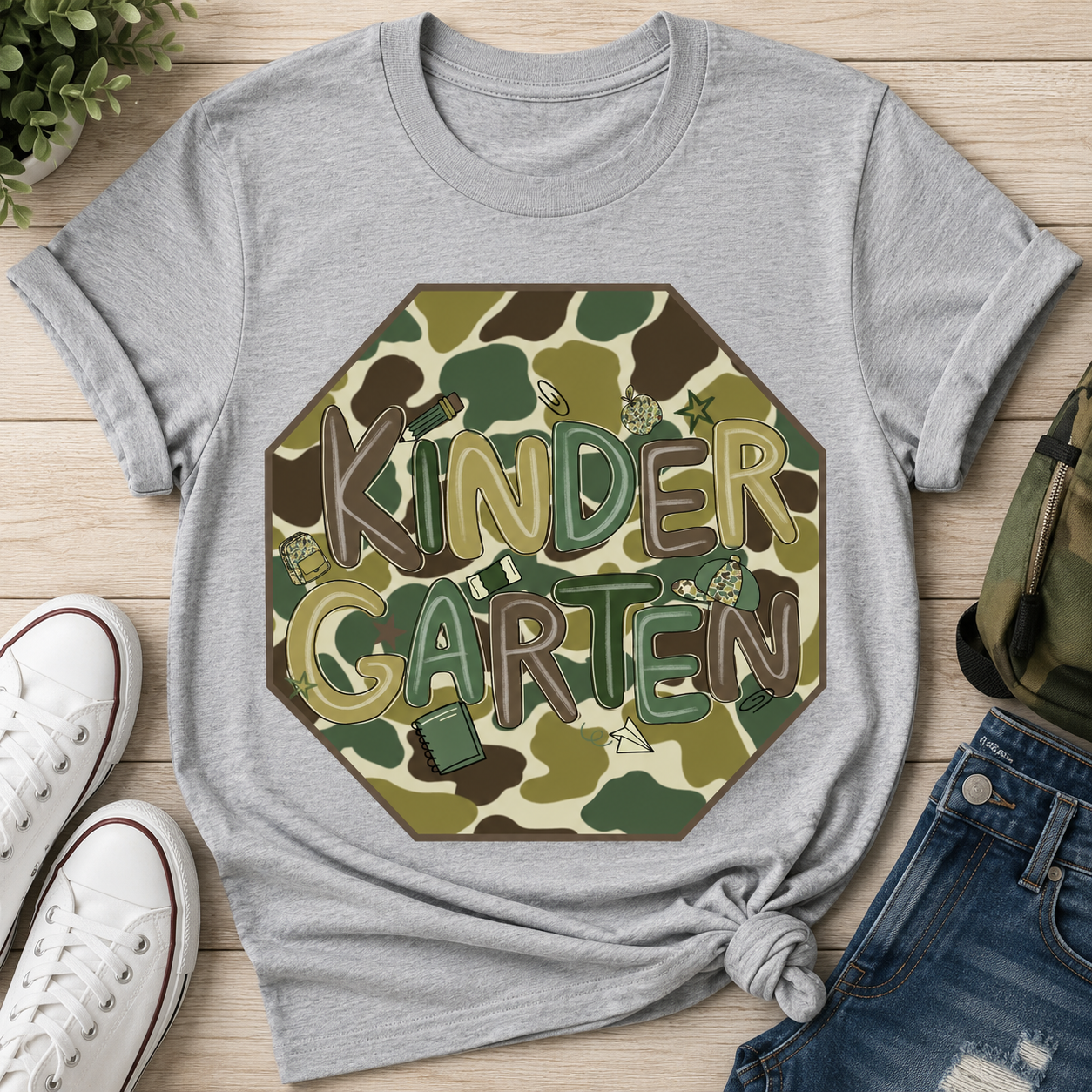 Back To School Kindergarten Grade| T-Shirts, Sweatshirt & Hoodie
