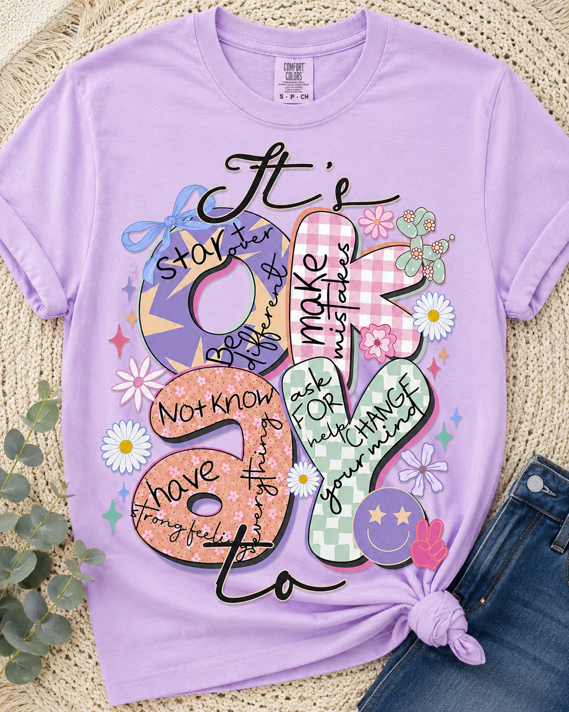It’s Okay | Adult Graphic Shirt, Sweatshirt & Hoodie