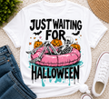 Just Waiting For Halloween | Adult Graphic Shirt, Sweatshirt & Hoodie