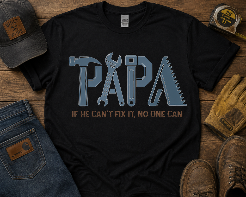 Papa | Adult Graphic Shirt, Sweatshirt & Hoodie