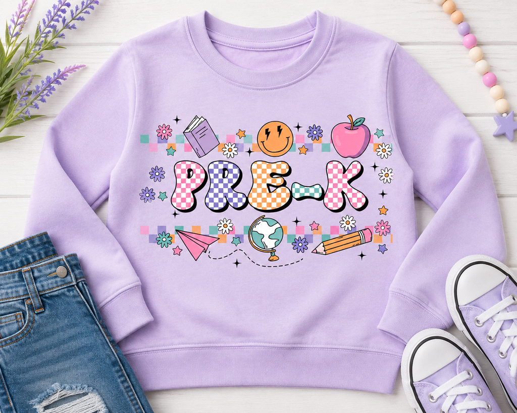 Back To School Pre-K Grade| T-Shirts, Sweatshirt & Hoodie