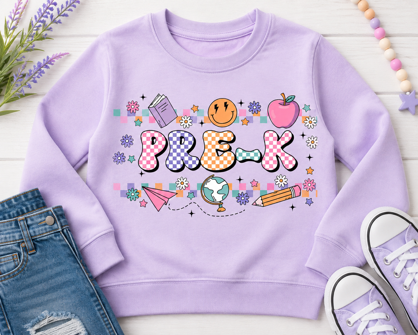 Back To School Pre-K Grade| T-Shirts, Sweatshirt & Hoodie