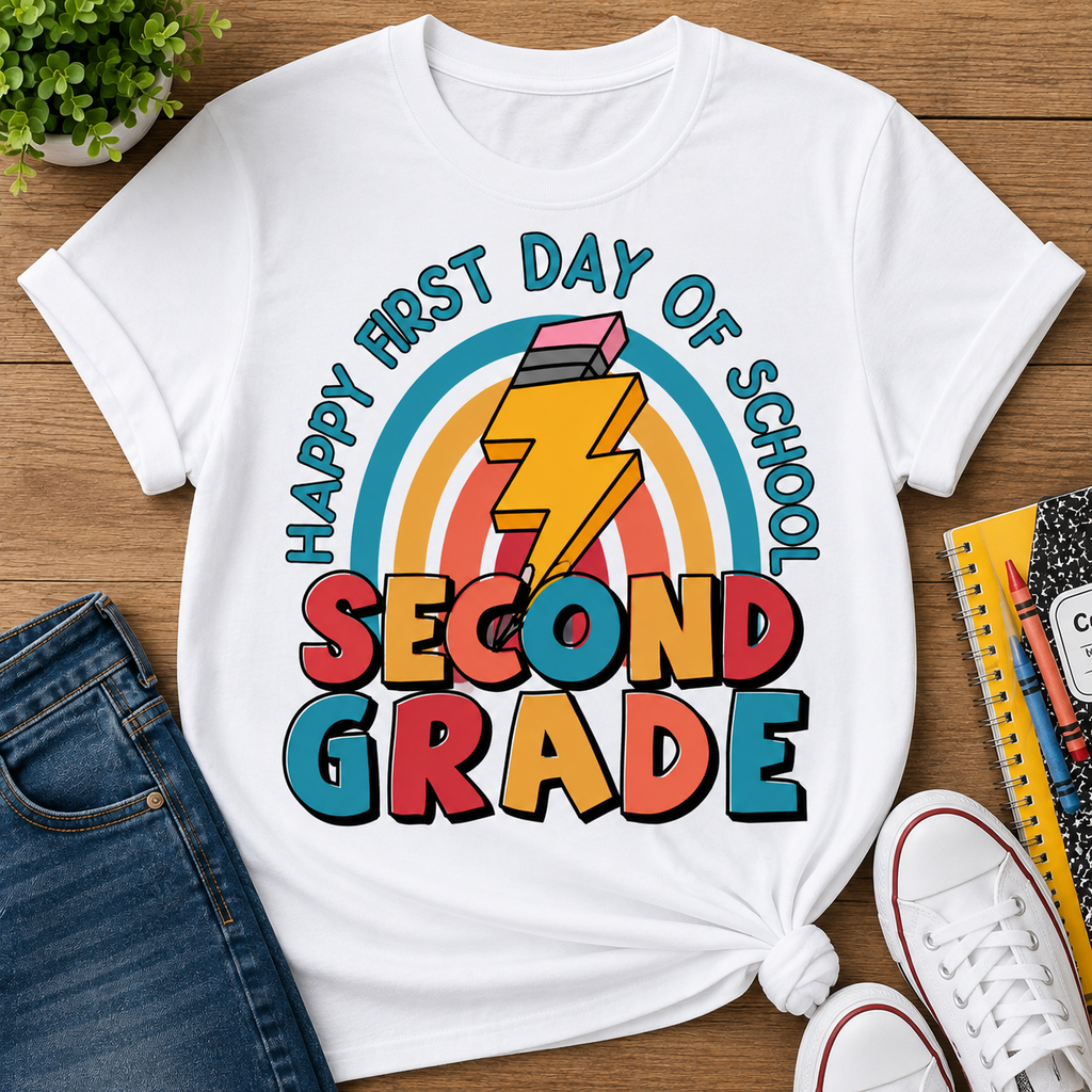 Back To School Second Grade | T-Shirts, Sweatshirt & Hoodie