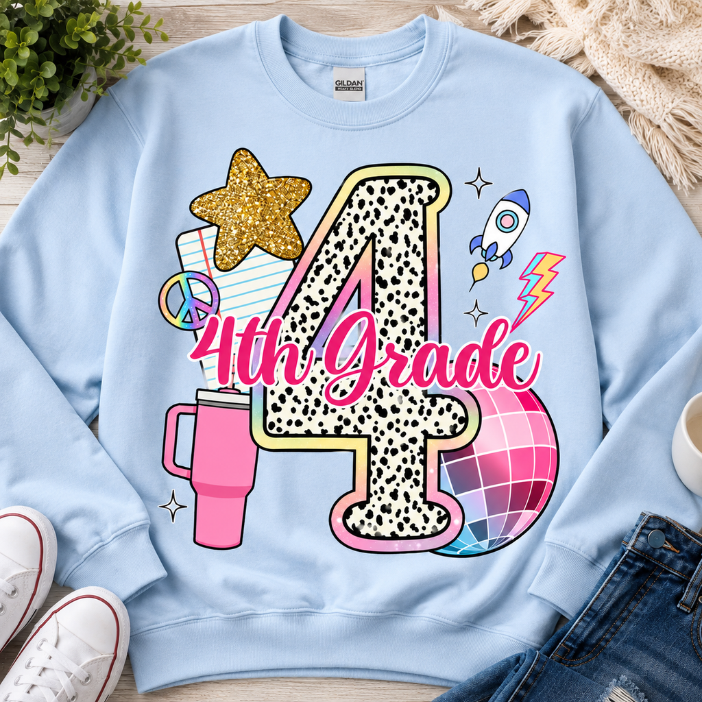 Back To School Fourth Grade | T-Shirts, Sweatshirt & Hoodie