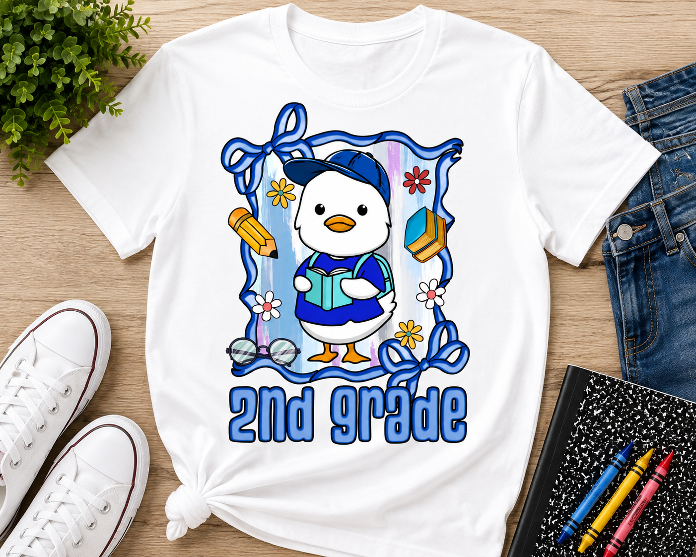 Back To School Second Grade| T-Shirts, Sweatshirt & Hoodie