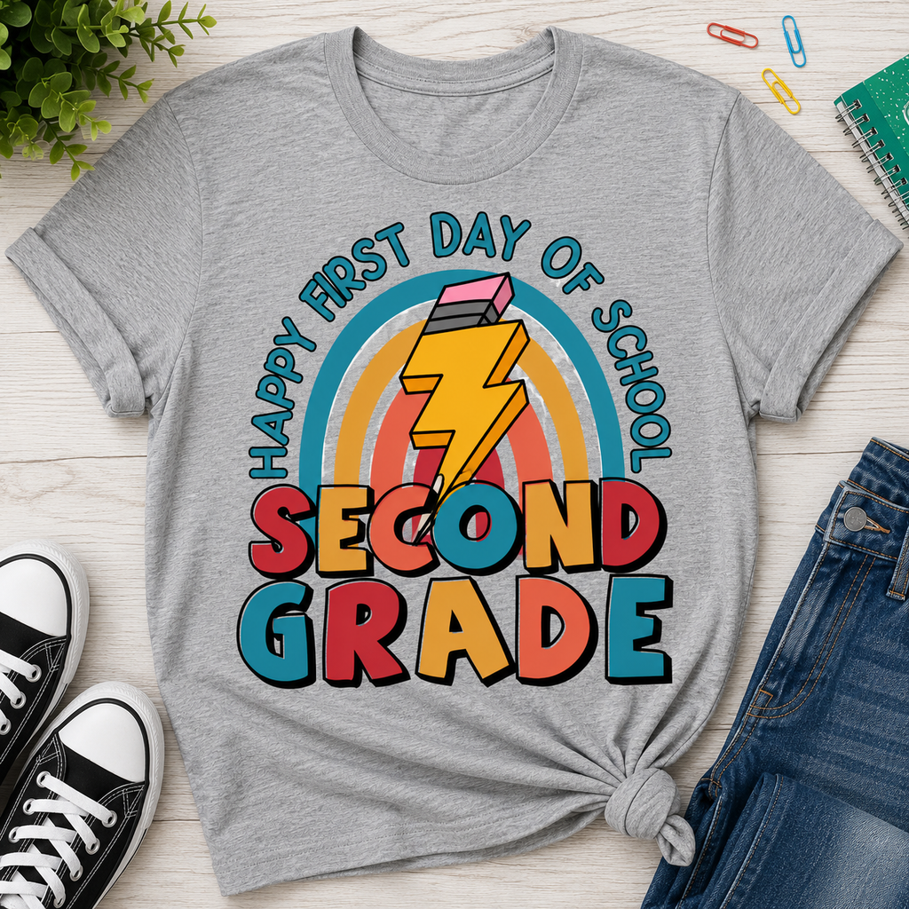 Back To School Second Grade | T-Shirts, Sweatshirt & Hoodie