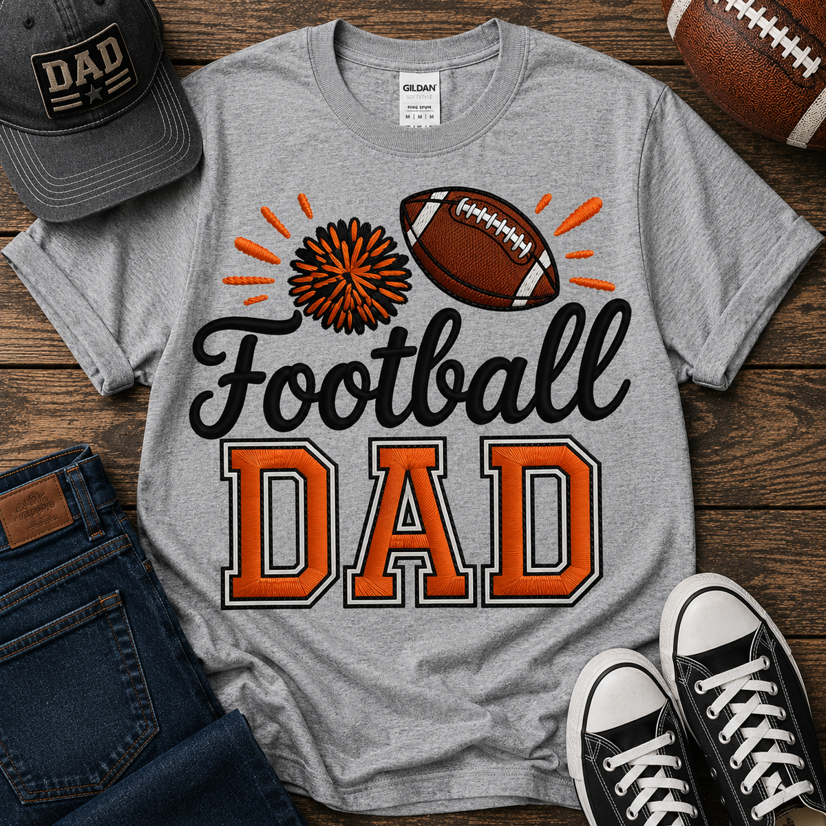 Football Dad | Adult Graphic Shirt, Sweatshirt & Hoodie