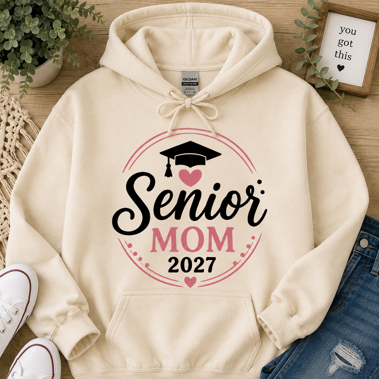 Senior Mom 2027 | T-Shirts, Sweatshirt & Hoodie