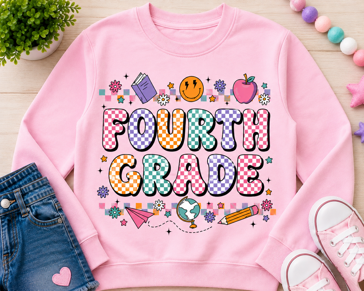 Back To School Fourth Grade | T-Shirts, Sweatshirt & Hoodie
