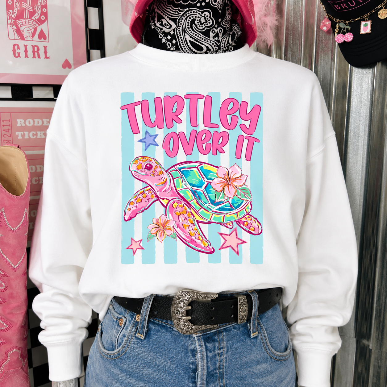 Turtley over it| Adult Graphic Shirt, Sweatshirt & Hoodie