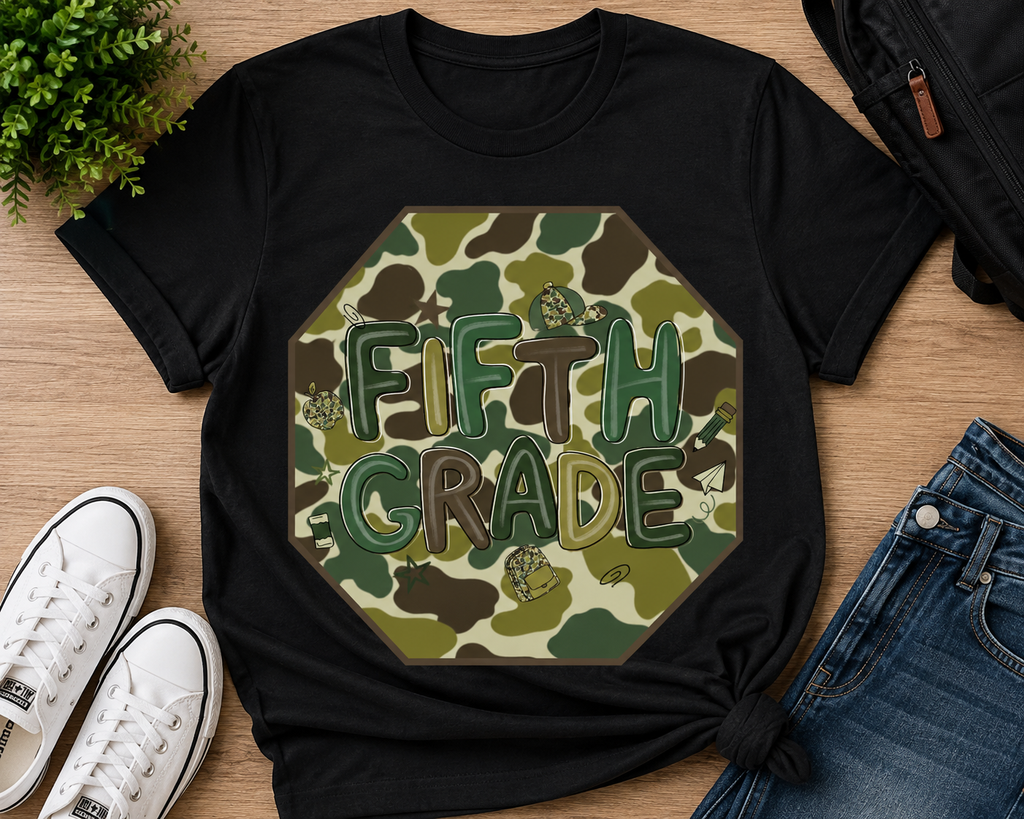 Back To School Fifth Grade| T-Shirts, Sweatshirt & Hoodie