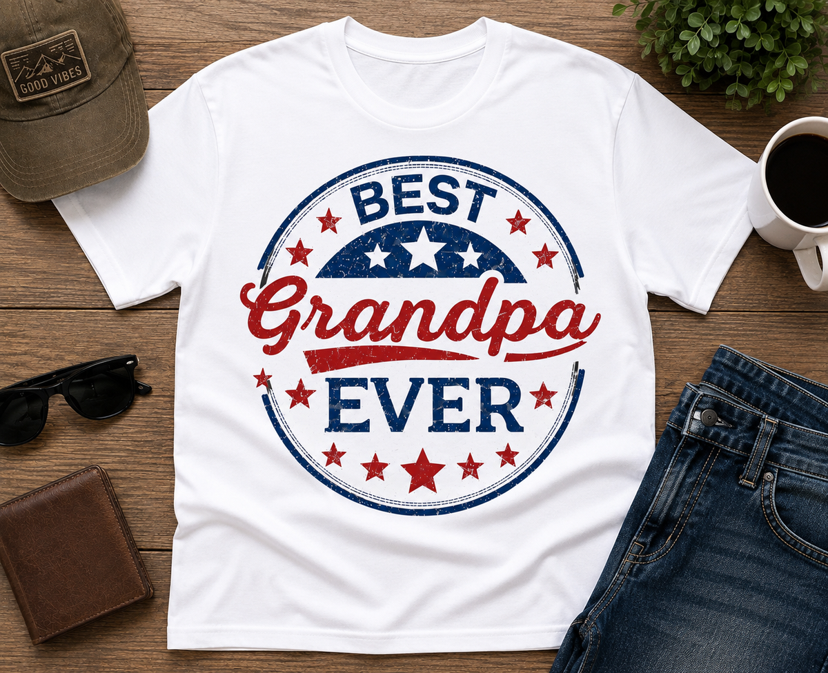 Best Grandpa Ever| Adult Graphic T-Shirt, Sweatshirt & Hoodie