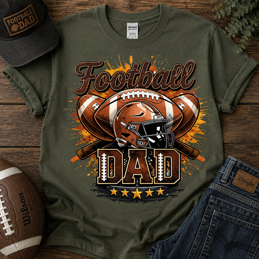 Football Dad | Adult Graphic Shirt, Sweatshirt & Hoodie