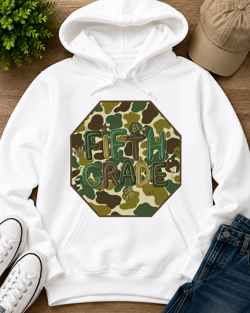 Back To School Fifth Grade| T-Shirts, Sweatshirt & Hoodie