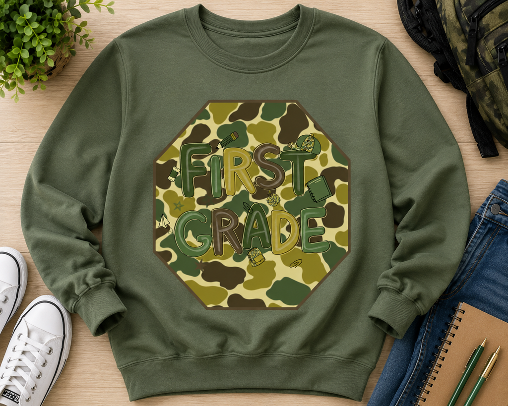 Back To School First Grade| T-Shirts, Sweatshirt & Hoodie