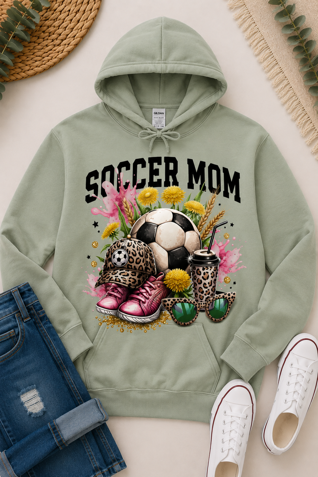 Soccer Mom | Adult Graphic Shirt, Sweatshirt & Hoodie