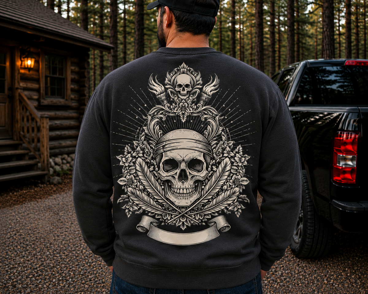 Skulls | Adult Graphic Shirt, Sweatshirt & Hoodie