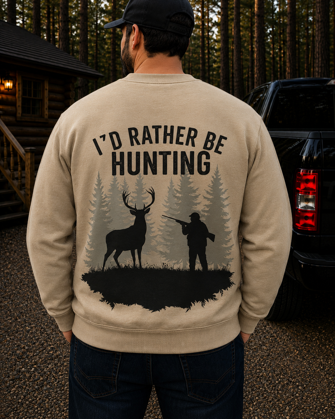 I’d Rather Be Hunting | Adult Graphic Shirt, Sweatshirt & Hoodie