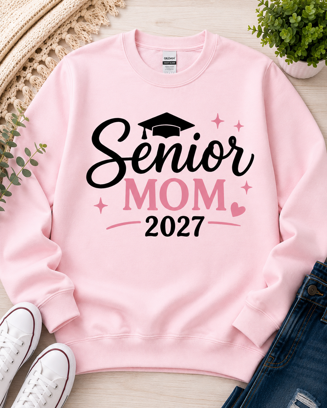 Senior Mom 2027 | T-Shirts, Sweatshirt & Hoodie