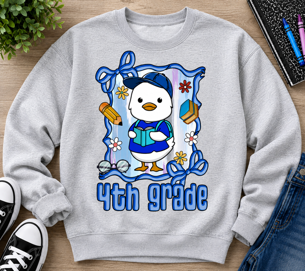 Back To School Fourth Grade| T-Shirts, Sweatshirt & Hoodie