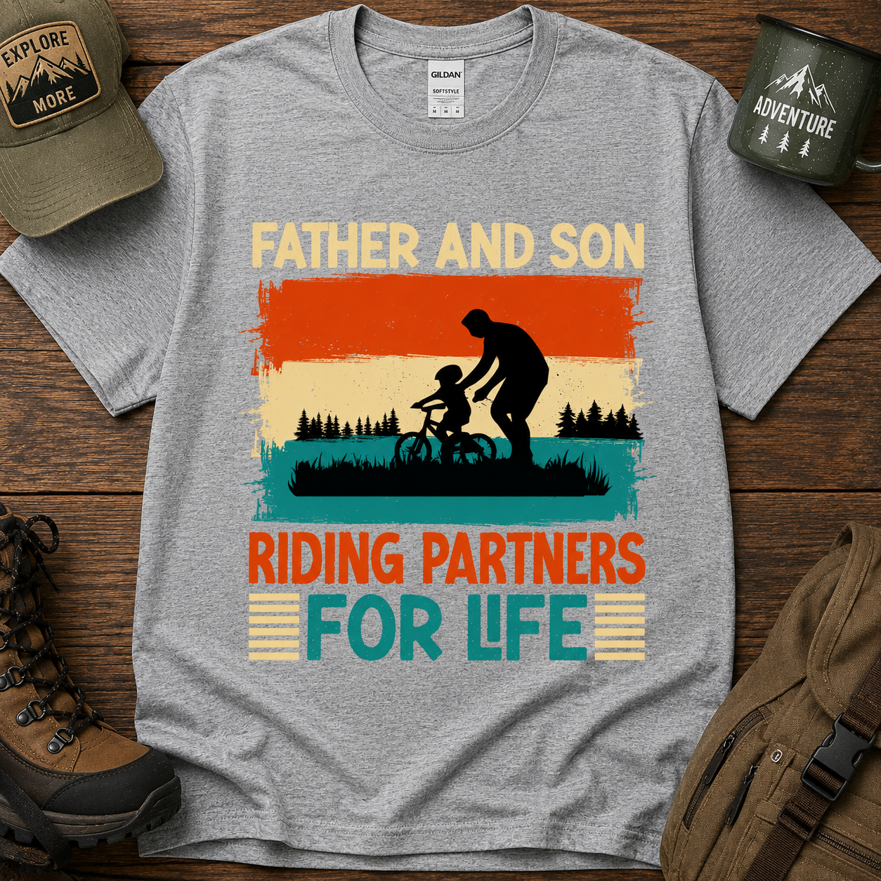 4x4 Dad | Adult Graphic Shirt, Sweatshirt & Hoodie