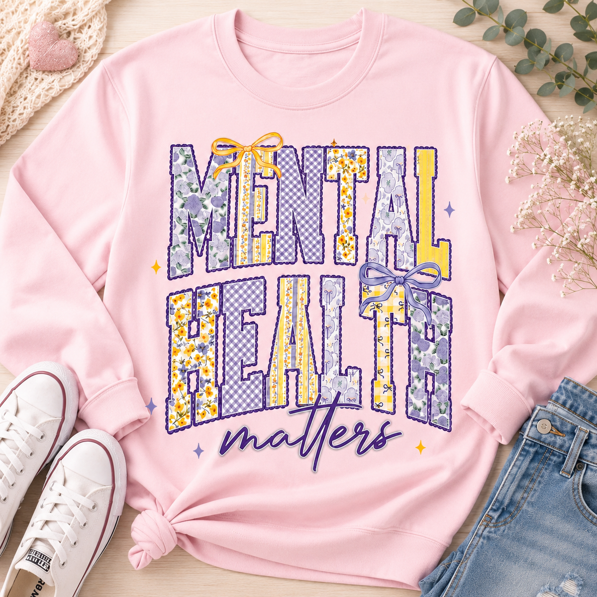 Mental Health Matters|Adult Graphic Shirt, Sweatshirt & Hoodie