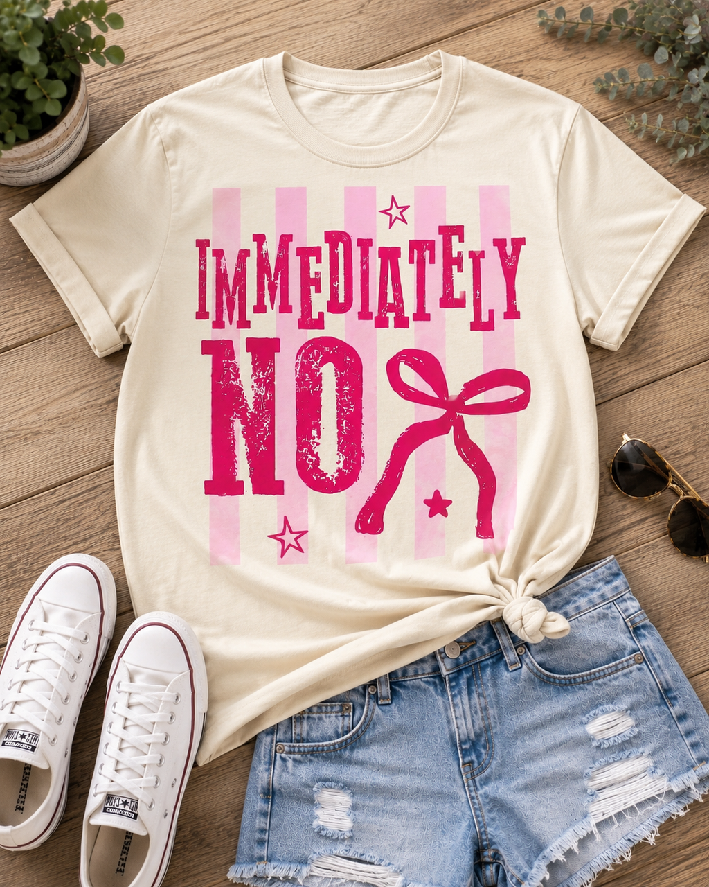 Immediately NO| Adult Graphic Shirt, Sweatshirt & Hoodie