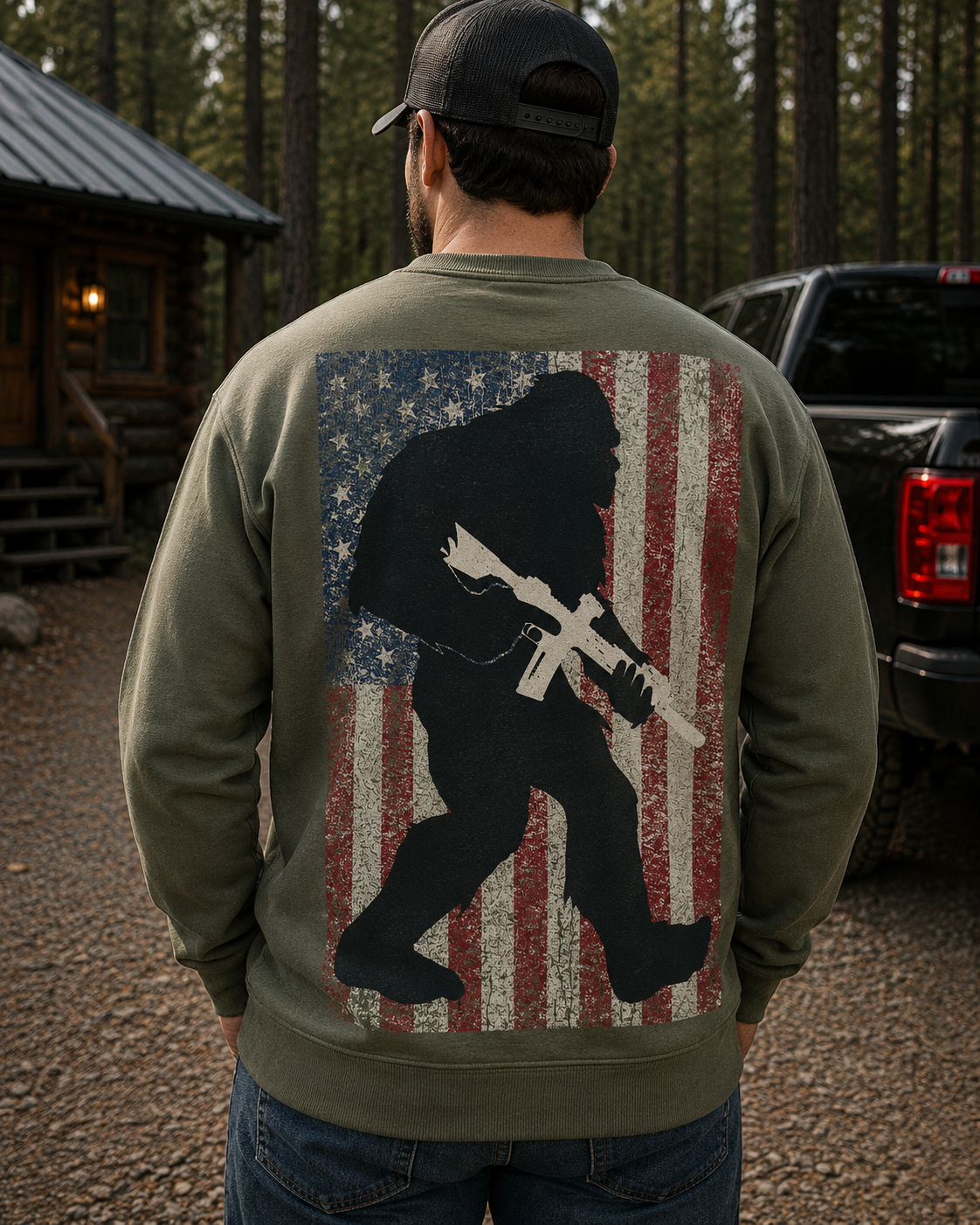Bigfoot | Adult Graphic Shirt, Sweatshirt & Hoodie