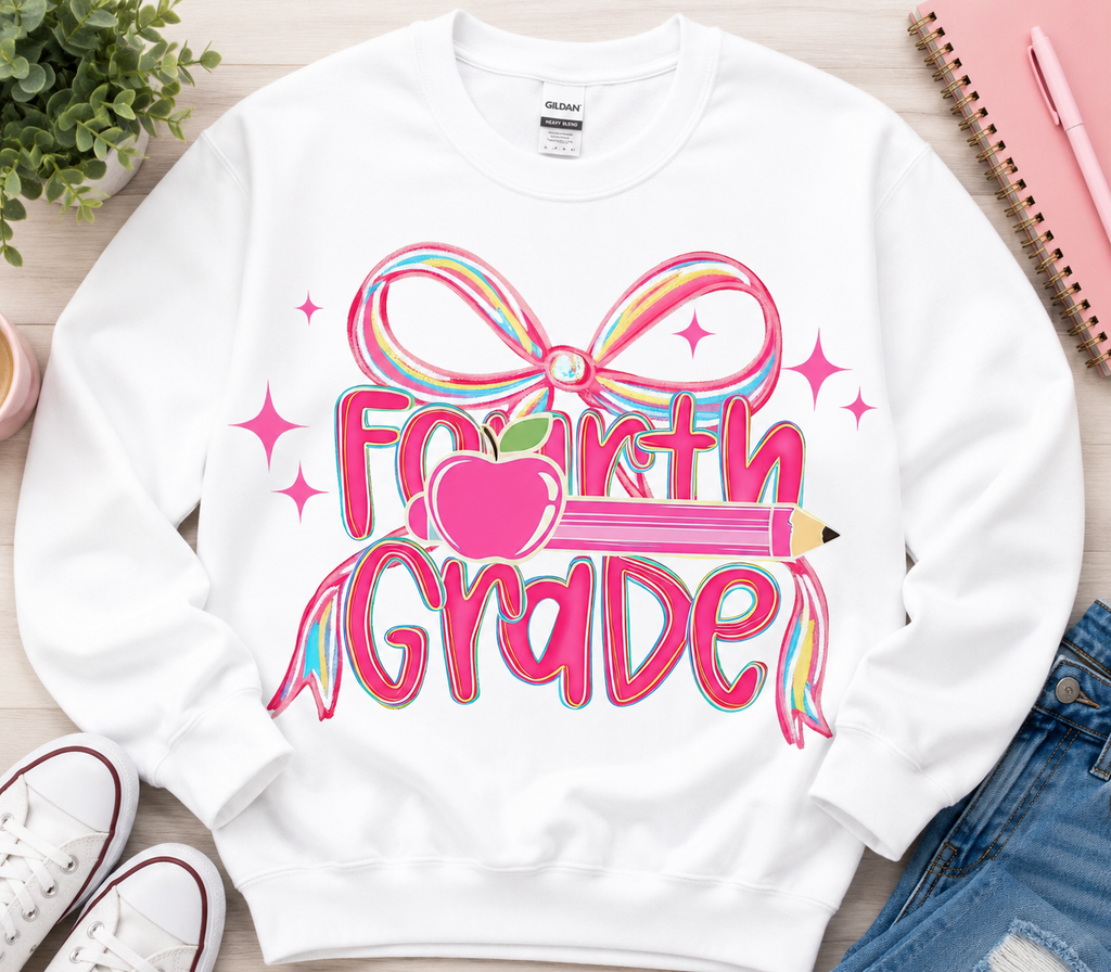 Back To School Fourth Grade | T-Shirts, Sweatshirt & Hoodie