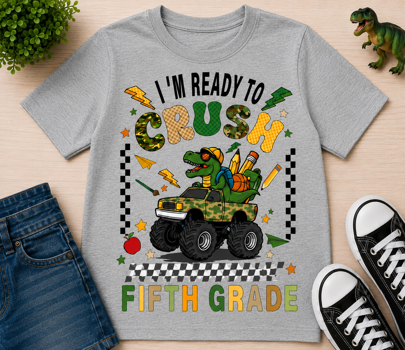 Back To School Fifth Grade| T-Shirts, Sweatshirt & Hoodie