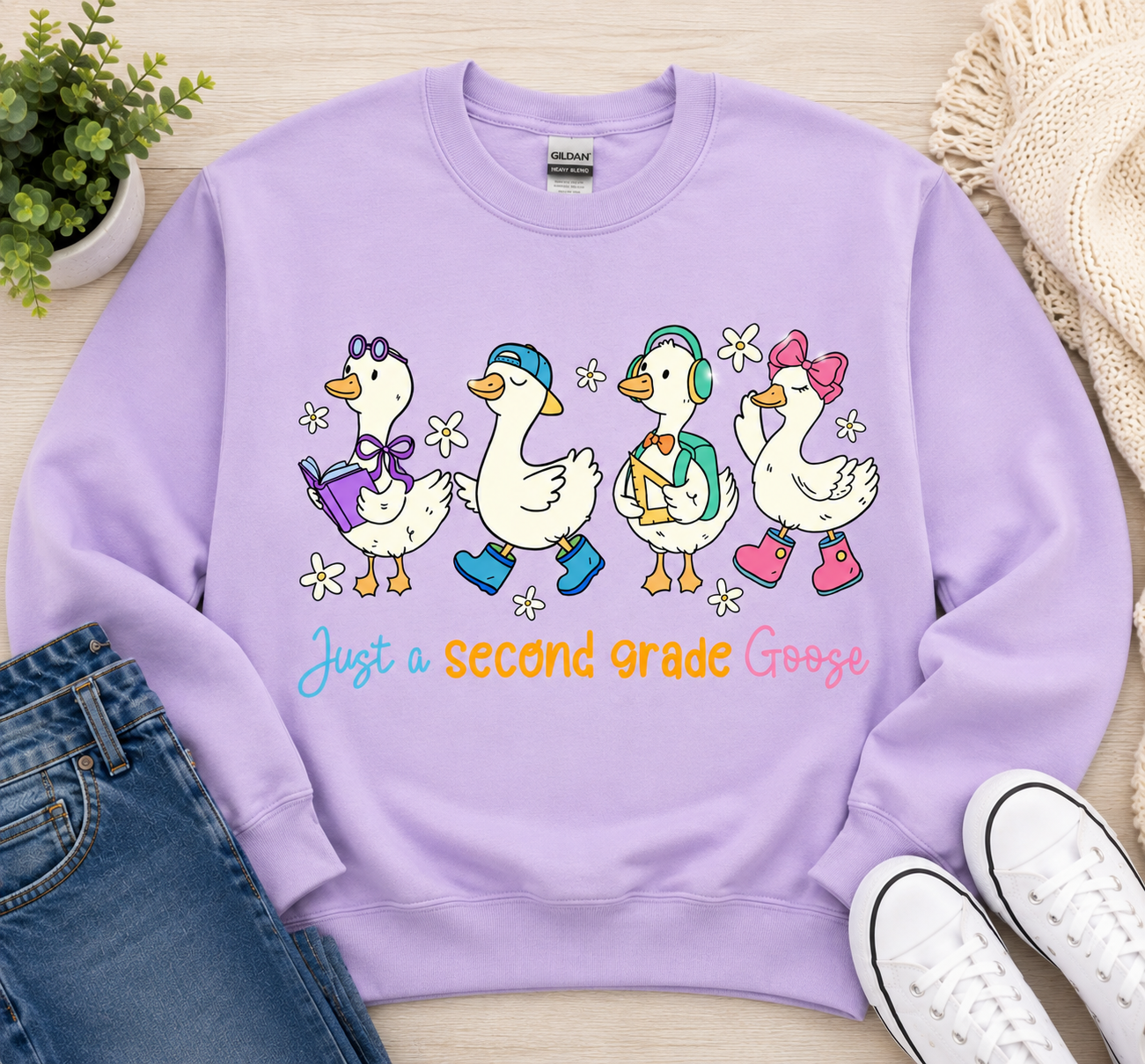 Back To School Second Grade | T-Shirts, Sweatshirt & Hoodie